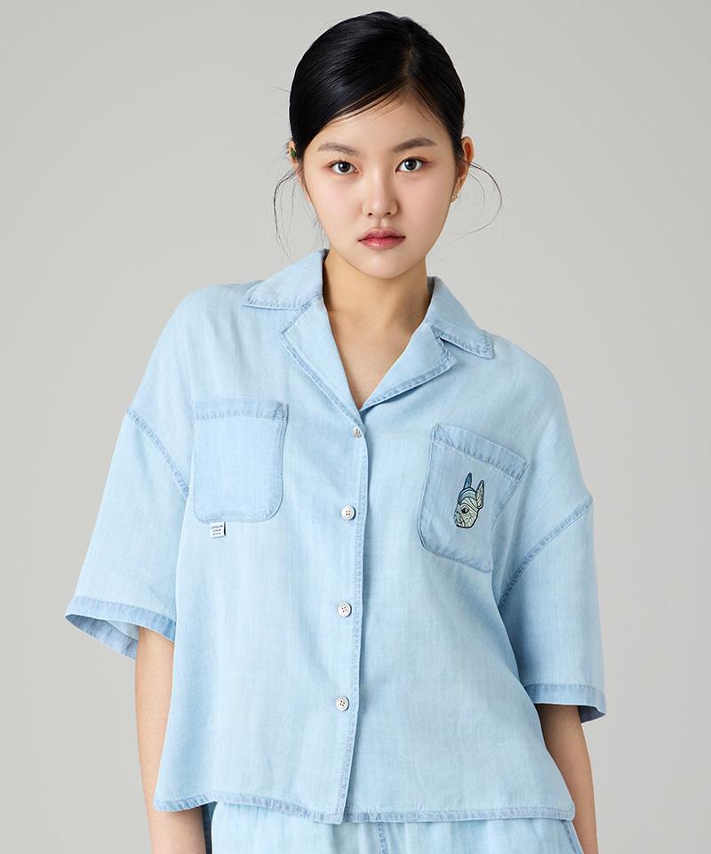 LIFEWORK Women'S) Radok Tencel Denim Shirt
