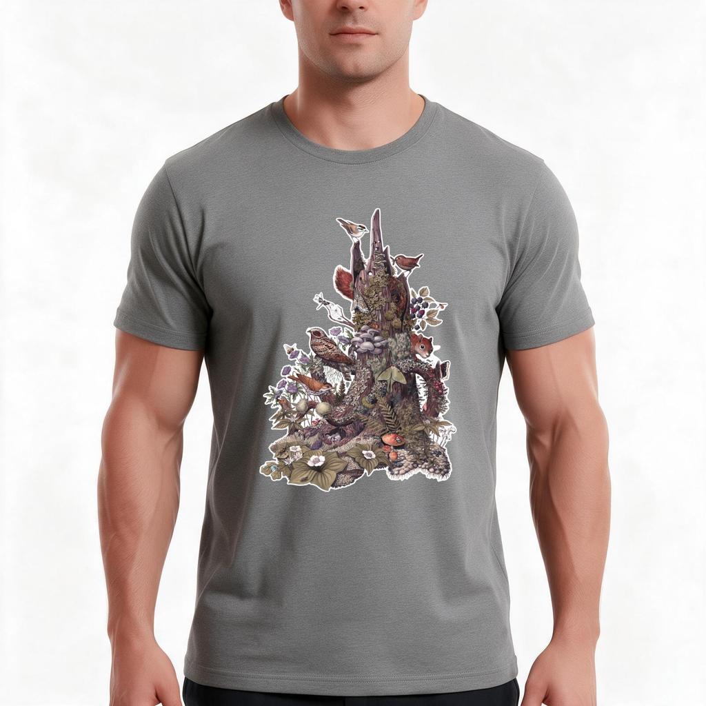 Stump TShirt Summer Casual Cotton Tee Oversized Streetwear Tops Vintage Graphic Print Loose Fit Short Sleeve  Cotton