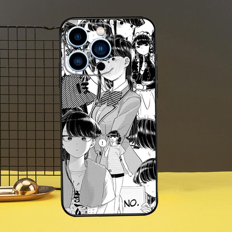 

Чехол Komi Shouko Komi-san аниме для Apple iPhone 11 14 12 Pro Max mini XS XR X 8 7 Plus SE 2020 13 Pro, чехол для телефона, капа iPhone 14Pro MAX