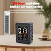 5 in 1 Air Quality Monitor, PM2.5 PM10 PM1.0 Detector with LCD Color Screen, Portable Temperature Humidity Meter for