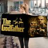 Classic Movie G-Godfather Microfiber Printed Beach Towel Mountain Climbing Yoga Beach Swimming Running Absorbent Soft Towel