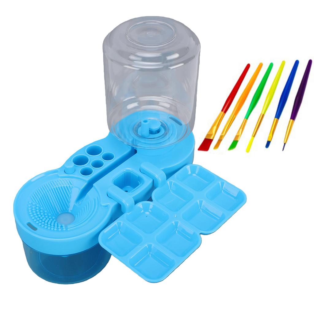Art Brush Cleaning System Paint Brush Cleaner Tool With Large Water Tanks For Acrylic Watercolor Artists Art Studio School Home
