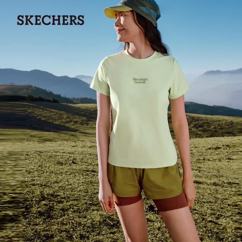 Skechers Women s Antibacterial Cool-Touch Short Sleeve T-Shirt P226W066 XXL