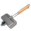 Sandwich Frying Pan with Removable Handle Double-sided Sandwich Baking Pan Sandwich Cheese Maker Nonstick Grill-Pan HX6C