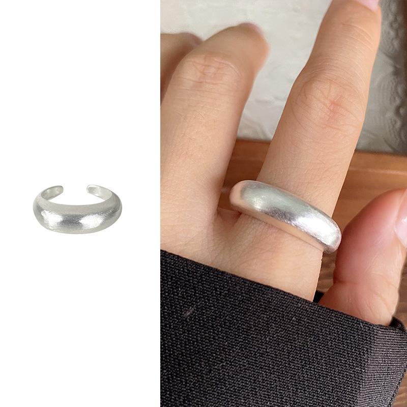 

Ретро Матовый Сплав Цинка Стерлинговый Сплав Цинка Регулируемое Открытое Кольцо для Женщин Панк Готика Дерзкий Циркон Винтажные Аксессуары Подарок для Девушек 8-9