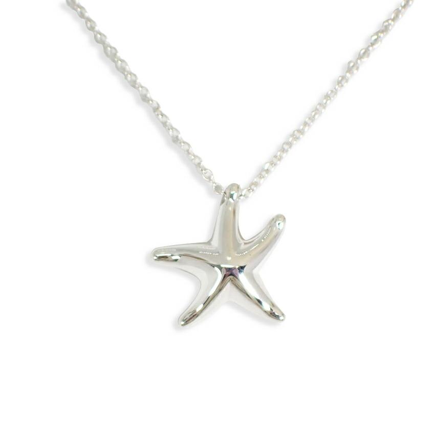 

[Used] TIFFANY/Tiffany 925 Starfish Pendant/Necklace [g392-43]