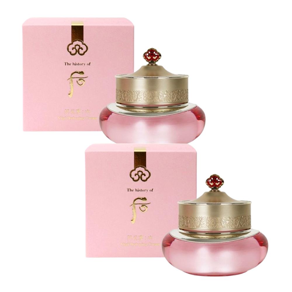 The history of whoo Gongjinhyang Soo Vital Hydrating Cream 50ml Korean Herbal Deep Moisturizing Face Cream Refreshing & Nourishing K-Beauty Skincare