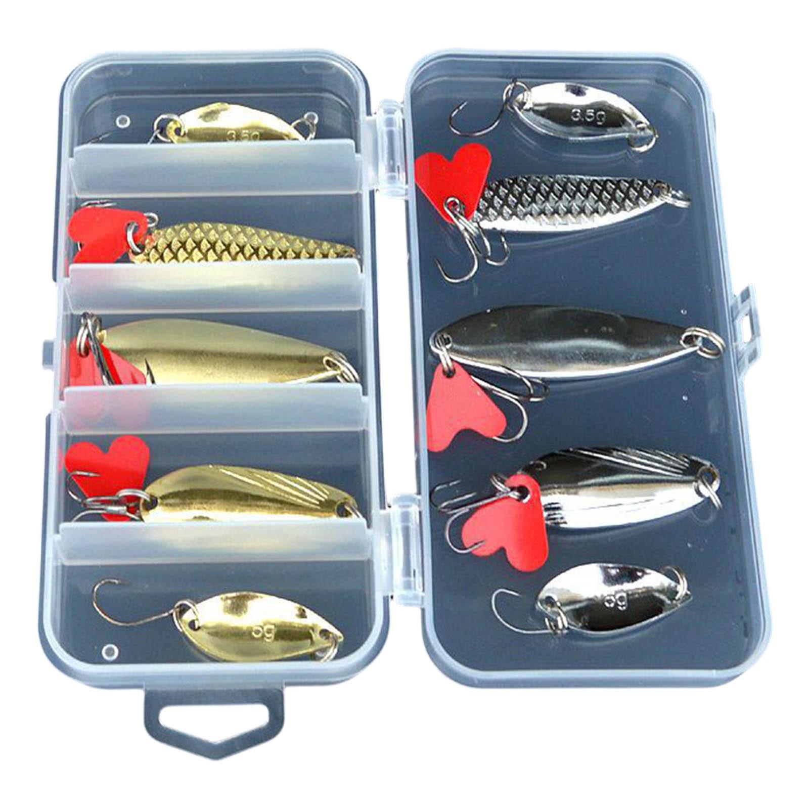 

10 шт. Рыболовные блесны, Рыболовные блесны, Металлические приманки, Жесткие рыболовные приманки для ловли форели и окуня, Рыболовные аксессуары, Блесны-спиннеры