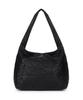 Nick&Nicole Leather Wrinkle Tote Bag_Black