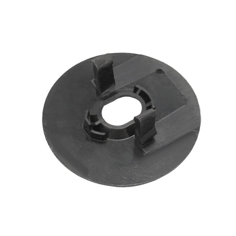 Задний плафон для ног Рамка 5KX15LU7AB Замена для Ram 1500 2500 2013- Черная пластиковая отделка Совместимая OEM Прямая установка