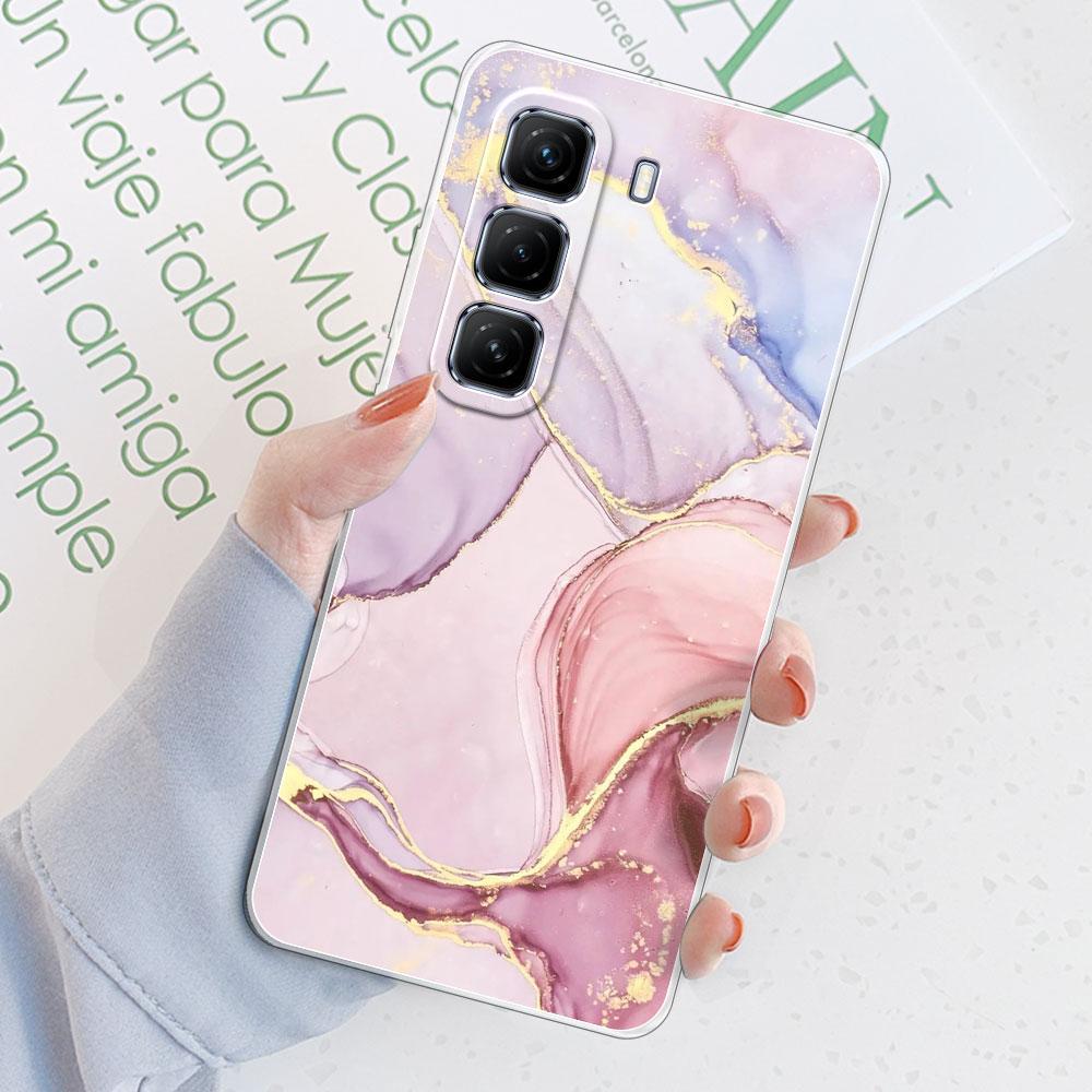 

For Infinix Hot 50 5G Case Back Cover Infinix Hot 50i Shockproof Clear Soft Silicone Phone Case for Infinix Hot50 X6720 Coque Infinix Hot 50i