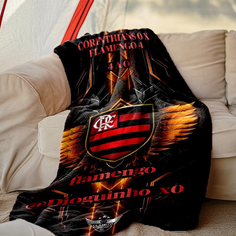 1ks Deka Rangers FC, Domácí tištěná přehozová deka - Měkká deka Dárek pro rodinu, Omyvatelná deka na pohovku/postel