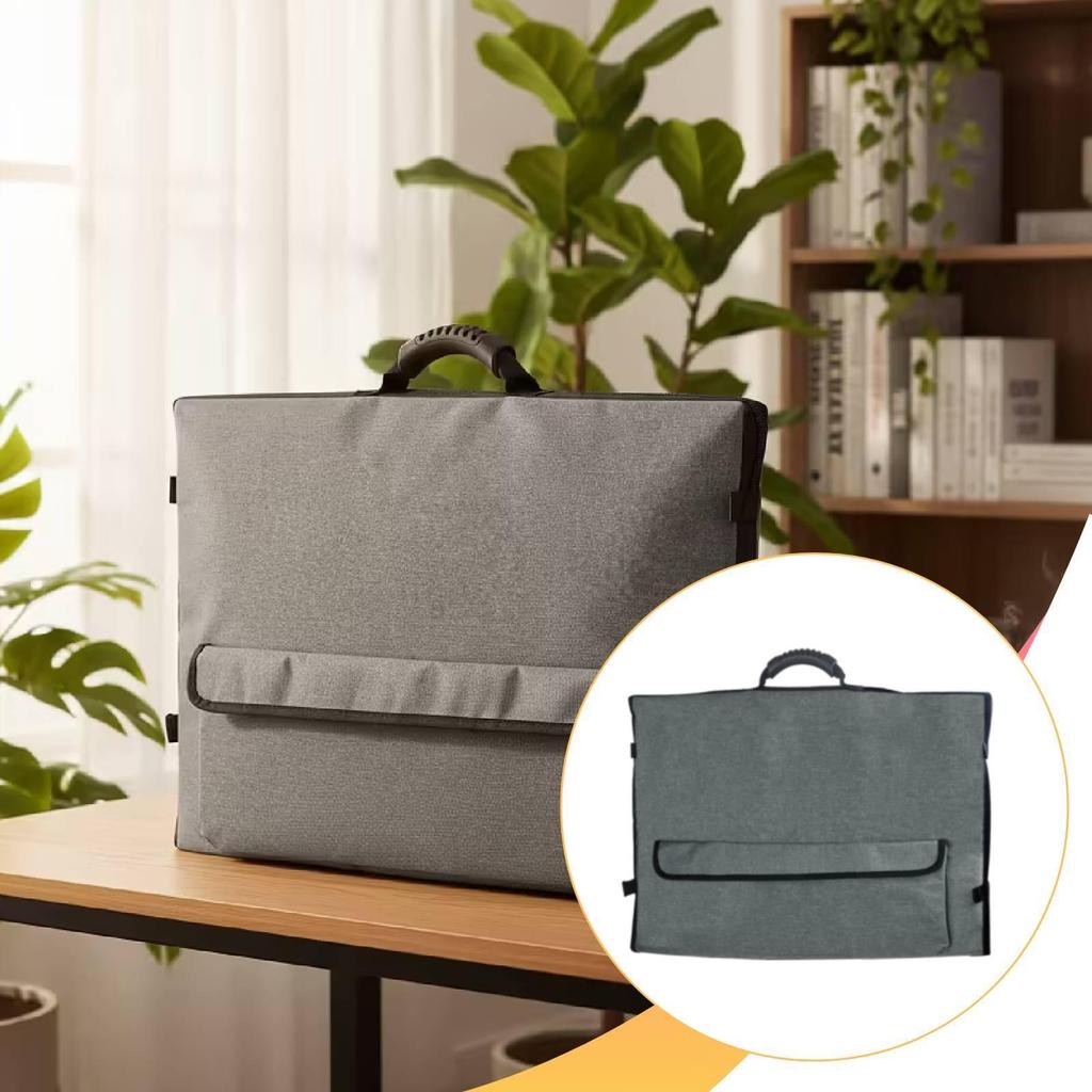 Monitor Carrying Case for 27" Pouch Tote Bag Travel Protect Gift Gray