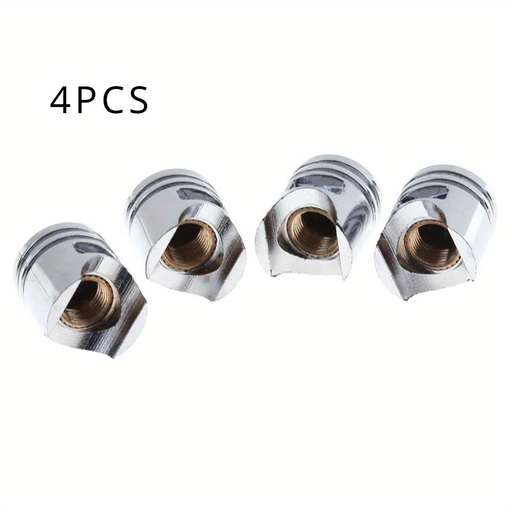 4Pcs Tire Valve Caps Protection Cover Dustproof Car Wheel Tire Valve Stem Dust Covers Accessories for Car Truck Bike Motorcycle
