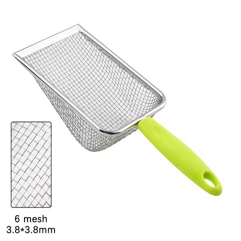 

Инструменты для чистки домашних животных Лопата из нержавеющей стали для фекалий Сетка для кошачьего туалета Лопата для рептилий Лопата для ящериц Сетка для фекалий Ложка 3.8×3.8mm