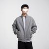 Men's Trendy Autumn/Winter Hoodie Cardigan: Loose Casual Stand Collar Zipper Jacket