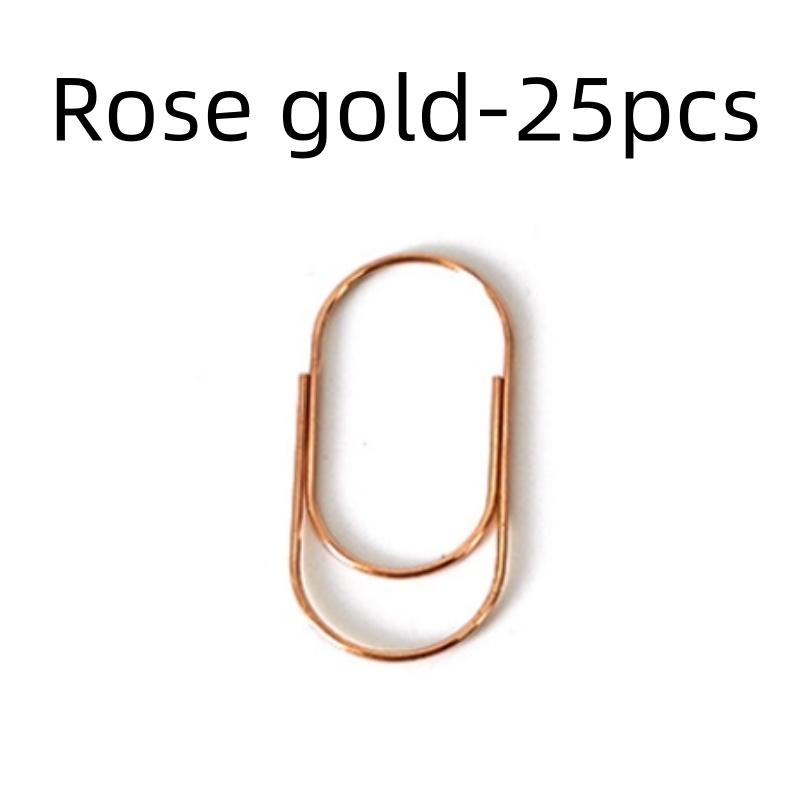 15pcs Large Size Paper Clips 50x25mm Wide Design 4 Color Options for Documents