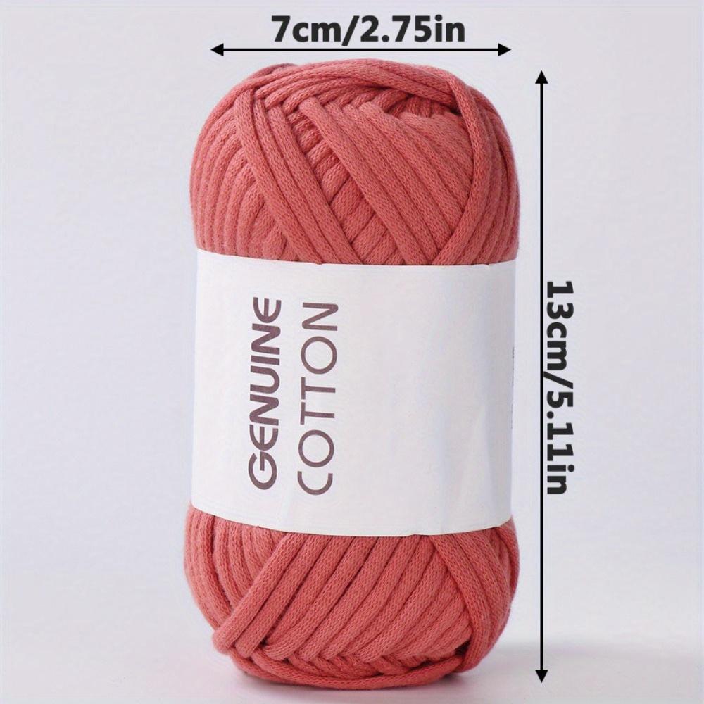 6pcs Yarn Soft Cotton-Nylon Blend Easy-to-Use Yarn for Hand Knitting Crocheting