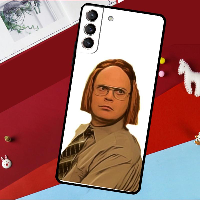 Dwight the Office Jim Makes Funda For Samsung Galaxy S26 S25 S23 S22 S20 S24 Ultra S9 S10 Plus S21 FE S25 FE Phone Case