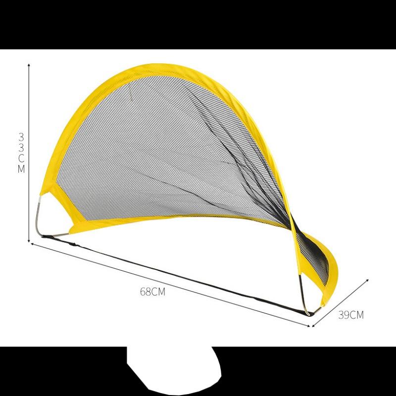 Kids Toys Set Portable Soccer Football Goal Net Folding Outdoor Training Net Interactive Toy Goal Net Children Infant Play Gifts