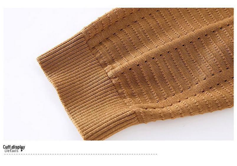 Mom's 2026 Autumn Knit Pullover: Stylish Base Layer for Middle-Aged and Elderly Women