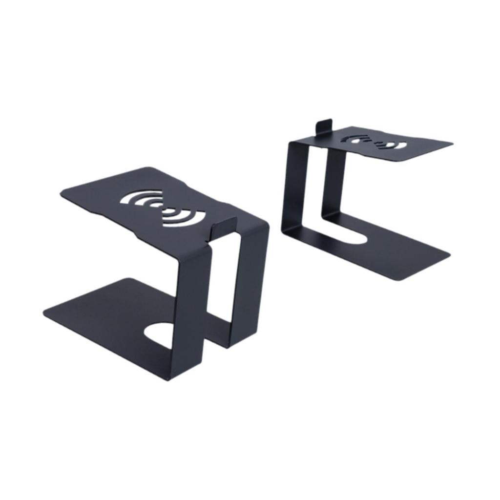 Desktop Speaker Stand Rack Holder Metal Iron C Shaped