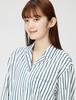 Gelato Pique Striped Shirt PWFT221129 NVY Free Size Women's