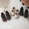 Korean Korean version design girls' leather shoes 22 autumn new shallow mouth Mary Jane round head cute sweet Lolita