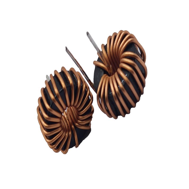 Ring-Shaped Iron-Silicon-Aluminum Differential Mode Inductor, 0.6mm Wire Diameter, 4A, 33UH, Horizontal Car Charger T40-125