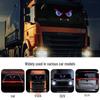 Vampire Demon Eye USB LED Car Display Light - Rear Window Expression Warning Light