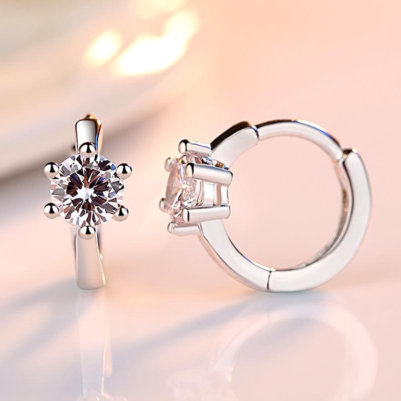 Earrings for Women Personalized Earrings Eight Hearts and Eight Arrows Earrings Six Claws Trendy Earrings Circular Earrings