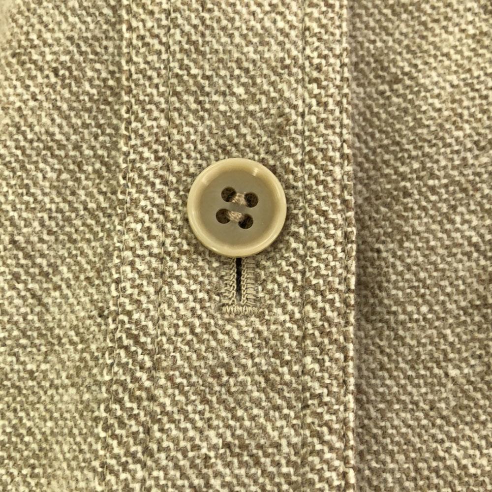 Theory Made In Japan Wool Blend Skirt Suit Setup 4 Beige Women Used