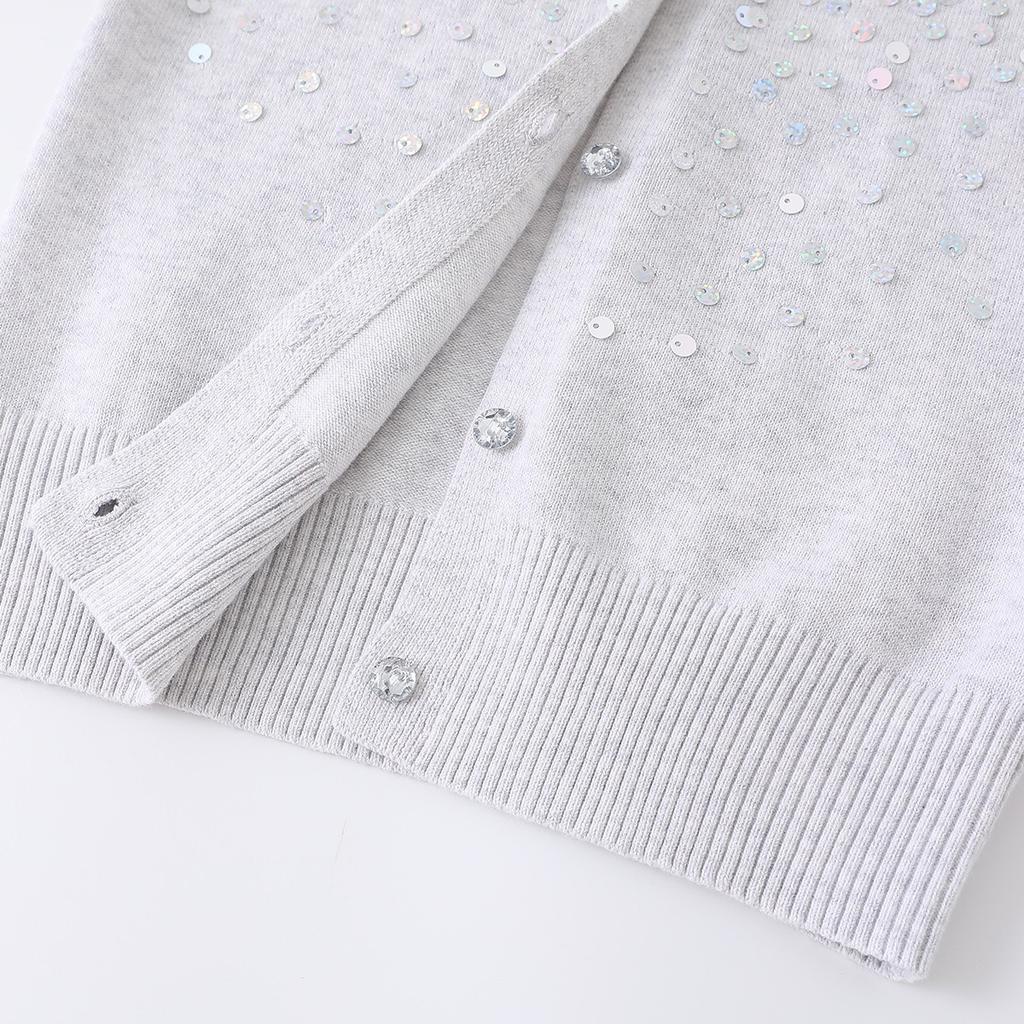 Girls' Cardigan Spring and Autumn Style Sweater