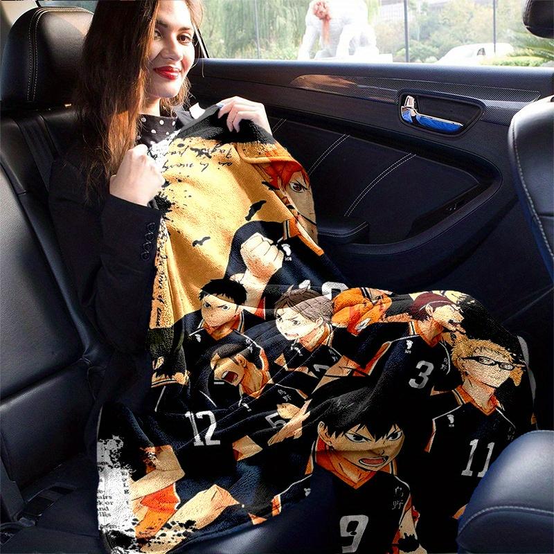 1pc Haikyu!! Character Blanket, Soft and Cozy Home Decor Gift for All Seasons, Perfect for Any Room Decoration, Ideal Present for Family and Friend.M0
