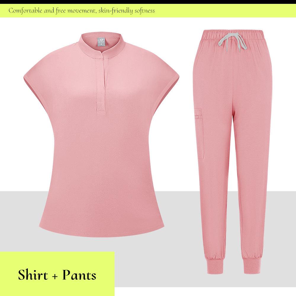 Elastic Quick-Drying Medical Uniform for Men & Women: Hospital, Dental, and Nursing