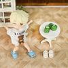 2Pcs 1:12 OB11 Smile Shoes Sippers Doll Classic Shoe Suit For Ob11 1/12 Bjd Detachable Doll Gsc DOD YMY Doll Accessories 4 color