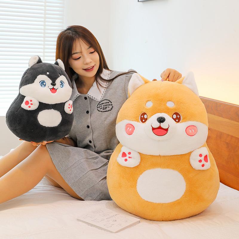 Puppy Doll Plush Toy Husky Doll Simulation Animal Plush Doll Street Stand