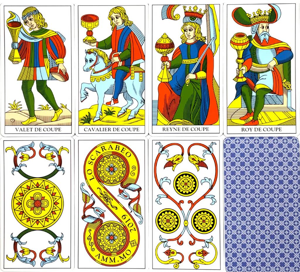78 Tarot Cards Marseille Edition Tarot Fortune Telling Tarot Blue Edition Marseille Japanese Instruction Manual Included [Marseille Tarot] [Genuine]