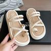 Fashion Women's Sandals Platform Ladies Shoes Black Daily Summer 2025 Comfortable Shoe Comfort on Offer Footwear Wholesale Korea Sandal