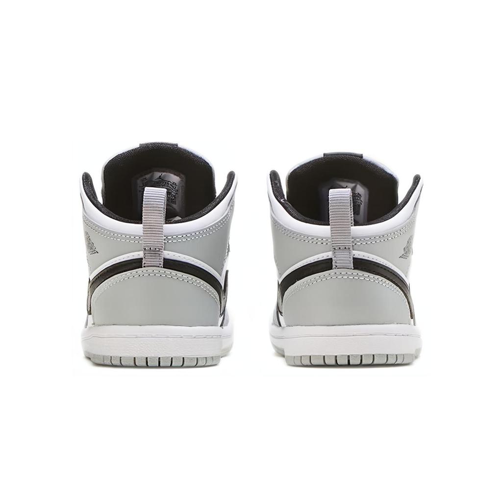 New Jordan 1 Mid Light Smoke Grey TD 640735-092