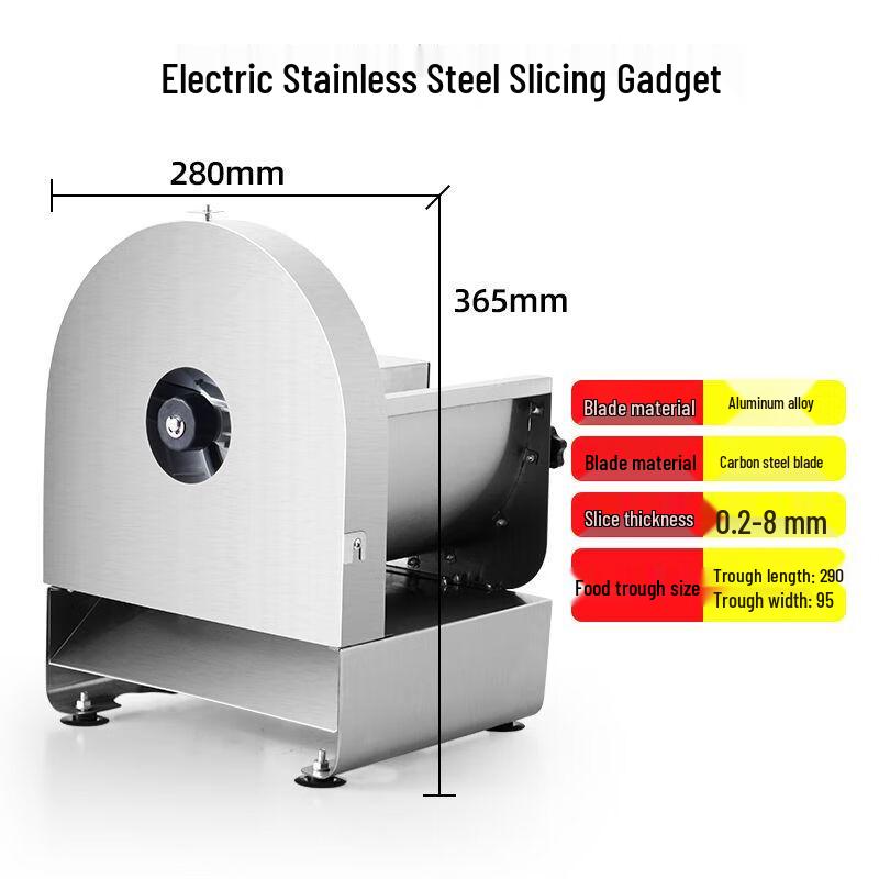 Коммерческая электрическая и ручная многофункциональная овощерезка из нержавеющей стали