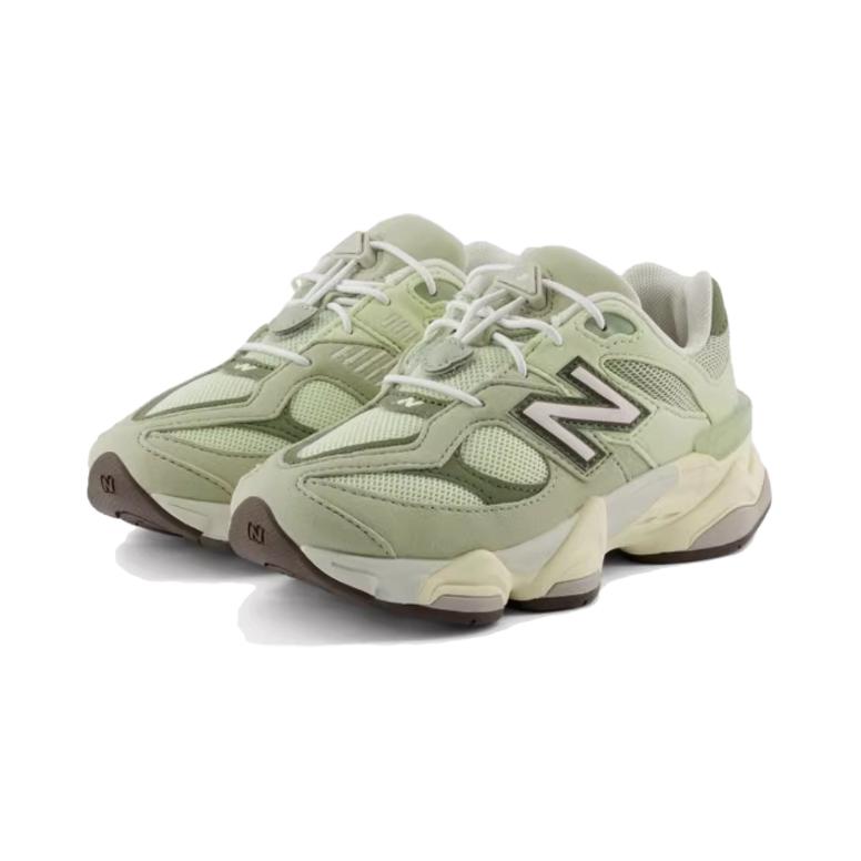 New Balance 9060 Kleinkind Olivine Spitze Knebel Kinder Sneaker Grün Flechten-Grün PV9060EE