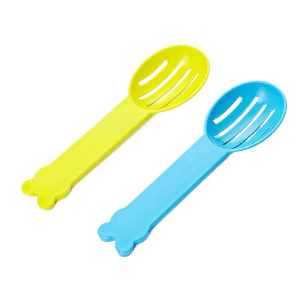 Plastic Small Animal Litter Shovel Random Color Hamster Shovel Pet Cleanning Tool  Hamster Cage