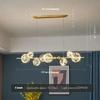Nordic Living Room Chandelier Full of Stars Restaurant Lamp Modern Net Celebrity Ring Magic Beans Creative Bedroom Pendant Light