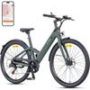 ENGWE N1 Air ST - Vélo Électrique 28 - Cadre En Fibre De Carbone - Autonomie 100 Km - Batterie 36V 10Ah - Freins Hydrauliques - Vert