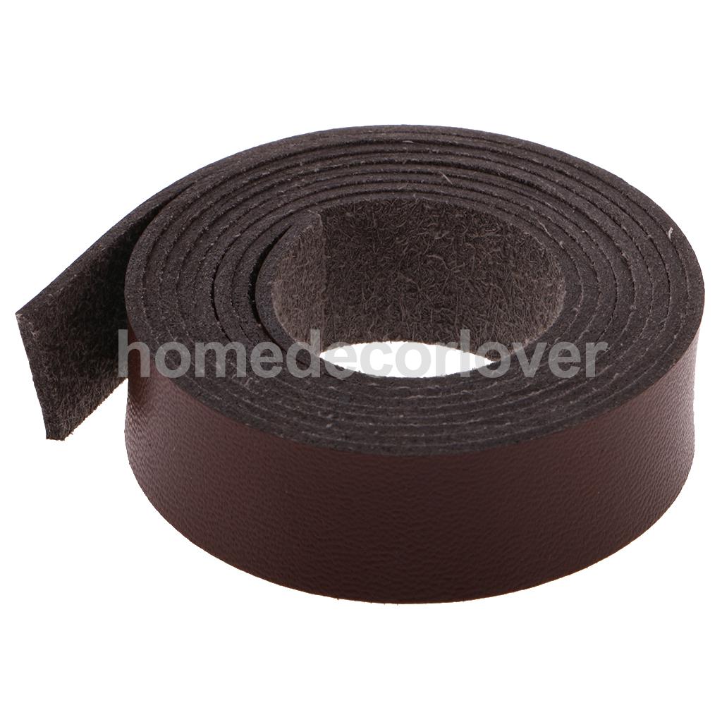 2 Meters Long DIY Crafts Leather Strap 15mm Wide Leather Craft Strips DIY Supplies durable and sturdy