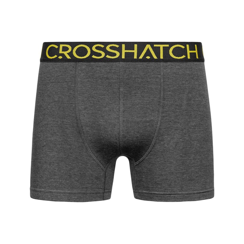 Crosshatch Mens Chasma Boxer Shorts (Pack of 3)