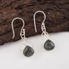 Labradorite Earrings, Handmade Gemstone 925 Sterling Silver Earrings Balancing Jewelry, For Gift Silver Earrings Gift For Women
