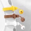 Toilet Seat Lid Lifter Toilet Lid Lifter Does Not Dirty Hands Household Artifact Creative Cartoon Silicone Toilet Lid Lifter