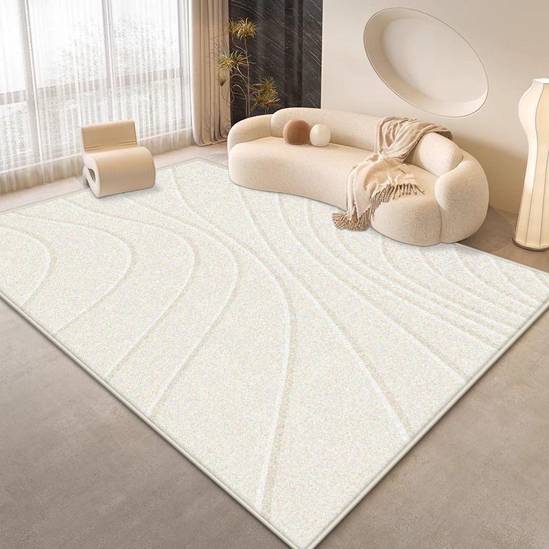 Simple Style Living Room Carpet Modern Home Decoration Sofa Large Area Rug Bedroom Cloakroom Non-slip Soft Mat Floor Easy Clean
